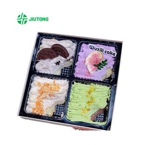 Phổ Biến Bốn Vuông Lưới Bằng Gỗ Nướng Giá Bốn Trong Một Hộp Bánh Cho Mini Kem Trái Cây Sushi Giải Pháp Lưu Trữ - Product Image 2