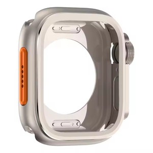Apple Watch10 için Metal tampon vaka değişikliği Ultra 2 49mm 44/45/46mm için IWatch 10 9 8 7 6 5 SE koruyucu krom çerçeve - Product Image 5