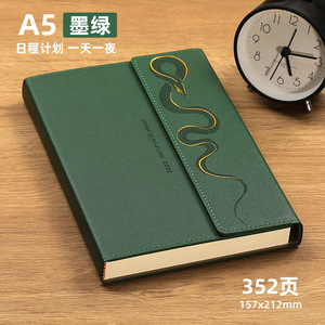 <strong>2025</strong> Calendar 3-fold Notebooks Daily Planner A5 Productivity Manual Daily Calendar Notebook