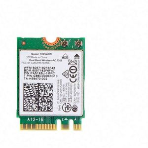 แล็ปท็อป Wlan สำหรับ7265NGW Dual Band แบบไร้สาย-AC 7265 867Mbps 802.11ac 2X2 WiFi + Ble BT 4.0 NGFF M.2 Mini Card - Product Image 1