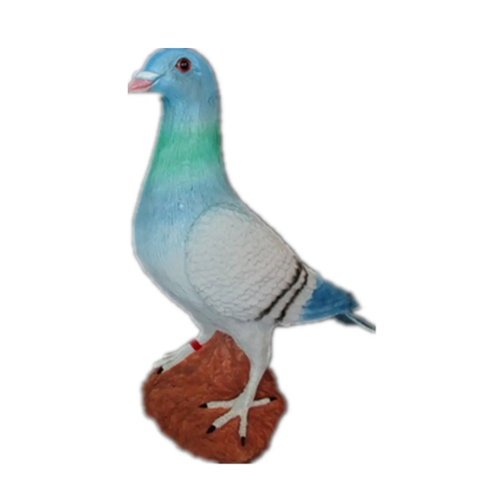 Figurine de Pigeon artisanale en résine pour la décoration de jardin Figurines miniatures Artisanat fin Décoration de la maison Europe ODM Animal artificiel