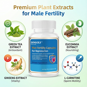 L'OEM améliore la qualité du sperme, 60 capsules de capsules de fertilité masculine - Product Image 2