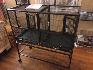 Kinghotpetユニバーサルメタルケージ大型カナリア繁殖工芸品製造ダブルケージバードペット - Product Image 6