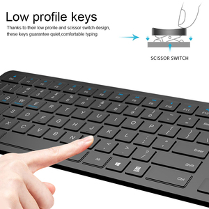 カスタムフルサイズ多言語tastaturドイツ語スウェーデン語キーボードロシア語Bluetoothキーボードコンピューターアラビア語キーボードPC用 - Product Image 5