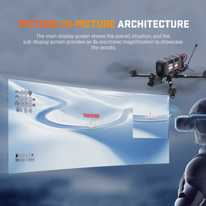 HS airforce Racing FPV Ai visioncube S D ST DT ระบบติดตามแบบอัจฉริยะล็อคเป้าหมายโมดูลแนะนำอุปกรณ์เสริมโดรน - Product Image 5