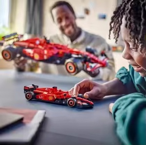 For Ferrari SF-24 <strong>F1</strong> Formula Racing Construction <strong>Toy</strong> 1:8 Scale Electronic Educational Building Blocks Plastic Material - Product Image 2