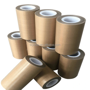 カスタマイズされた滑らかなスリットロールシール機加熱ストリップ<span class=keywords><strong>PTFE</strong></span>コーティング粘着テープ