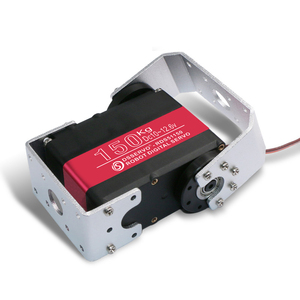 High Torque <strong>Robot</strong> <strong>Servo</strong> 150KG RDS51150 12V Waterproof Metal Gear Digital <strong>Servo</strong> Dual Axis With U Mounting Bracket for RC <strong>Robotic</strong>