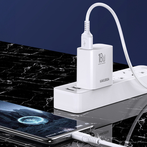 Kaku/kakusiga. KSC-945 KANGZHENG serisi abd Plug yüksek kalite adaptörü en iyi fiyat tek Port akıllı şarj cihazı takım (tip-c) Android - Product Image 6