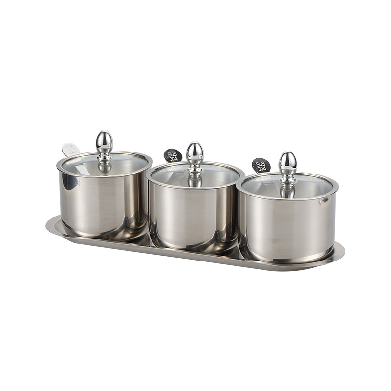 set 3 en argent avec plateau