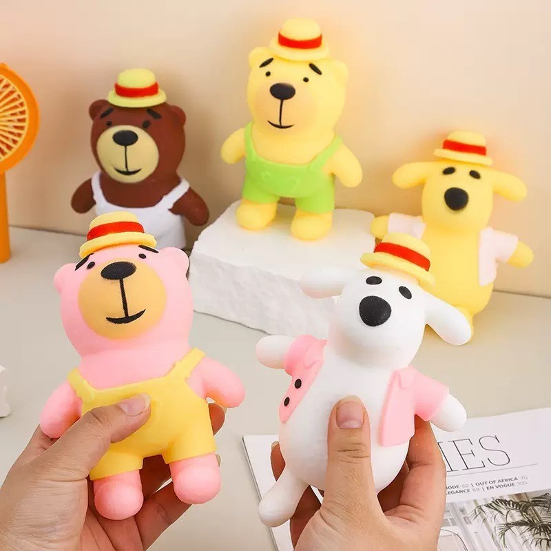 Bear dress-up pinch