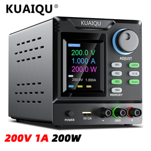 KUAIQU SPPS-D2001 precisione Encode manopola laboratorio DC banco di alimentazione 200V 1A funzione di memoria adattatore batteria al litio 72V - Product Image 1