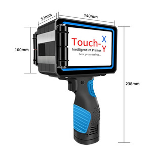 Macchina di codifica a getto d'inchiostro manuale portatile a 600dpi con Touchscreen 1 anno stampante Tij per la stampa di etichette con codice a barre data - Product Image 5