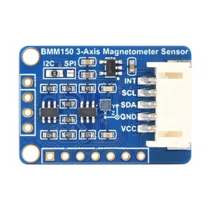 BMM150 3軸磁力計センサー3つの垂直軸デジタルコンパスセンサー磁場測定I2C/SPIインターフェイス - Product Image 1