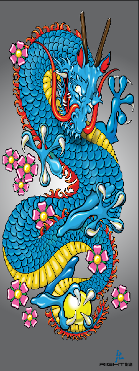 Dragón gris