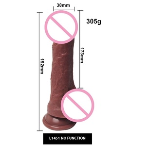Fully Automatic Sex Toys Extra <strong>Large</strong> <strong>Phallus</strong> Telescopic Thrusting Heating Silicone Realistic Dildo Female Masturbator Dildo - Product Image 6