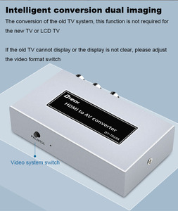 Dtech High Definition HDMI to AV Converter Support 1080P@60Hz Resolution Video Signal Converter - Product Image 3