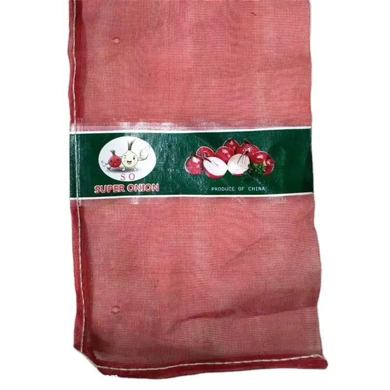 Заводская поставка дешевая цена PP/PE Leno овощи 25 кг 30 кг 50 кг для картофеля лук сетчатый мешок