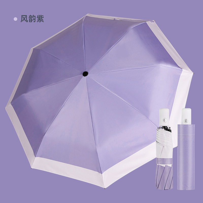 306 automatic white border-elegant purple