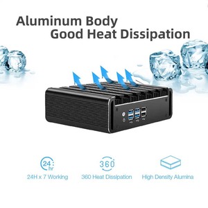 Taşınabilir kişisel Mini Pc Core i3 i5 i7 29HD-MI VGA 4K HTPC fansız Computadoras minipc ofis bilgisayar - Product Image 2
