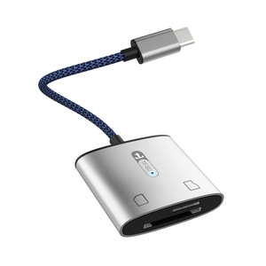 Nuovo arrivo 2 in 1 USB-C al lettore di schede di deviazione standard TF compatibile con il telefono di androide, Plug and Play - Product Image 1