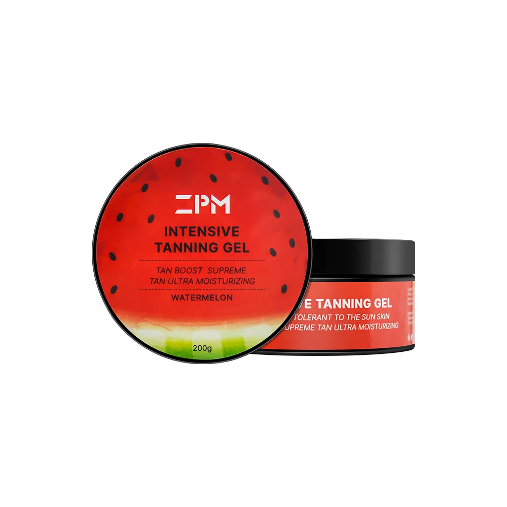 ZPM OEM/ODM Private Label Organico Self Tanning Oil Burro Naturale Abbronzante Anguria Tan Acceleratore