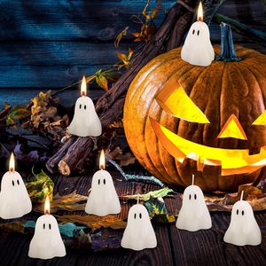 Hot Bán Halloween Ma Nến Ma Hình Trang Trí Nội Thất Nến Tùy Chỉnh Vui Vẻ Mặt Nến Trang Trí Nội Thất Advent Lịch - Product Image 6