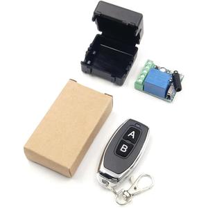 433MHz Universal Wireless-Fernbedienung schalter DC 12V 1CH Relais empfänger modul HF-Sender Momentan-Kipp verriegelung für Gate - Product Image 1