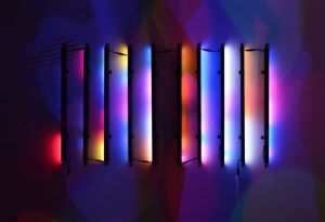 1 метр программируемый DMX пиксель световой бар RGB адресуемый пиксель линейный свет 1 метр 3d геометрические формы - Product Image 3