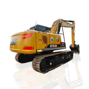 ขายทั่วโลกเครื่องจักรกลหนักรถขุดมือสองสภาพดี SANY 155 15TON รถขุดมือสอง SANY 155 สําหรับขาย - Product Image 1