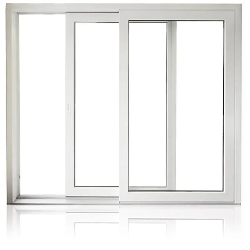 Finestre a scorrimento europee maniglia a manovella pieghevole finestra in lega di alluminio finestra scorrevole Rell finestra fissa con telaio Ultra-stretto