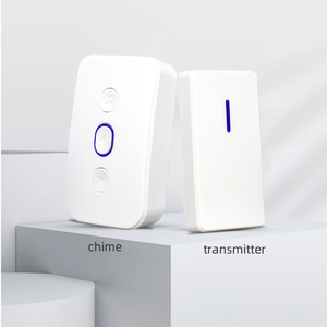 Campanello Wireless intelligente con 38 suonerie di segnale acustico 4 livelli di Volume regolabili LED Flash e funzione di interfono di memoria spenta - Product Image 4