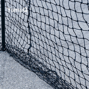 YumuQ 35 Feet açık Batting eğitim için katlanabilir galvanizli çelik çerçeve beyzbol <span class=keywords><strong>Net</strong></span> vuruş kafesi - Product Image 5