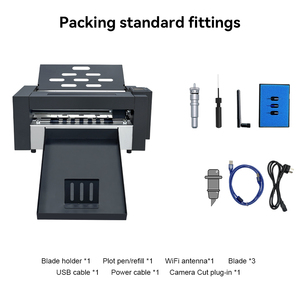 2024 Automatic Servo Motor 1600mm/s Fast Speed Paper <strong>Cutter</strong> Machine Camera Position Kiss Cut A3 A4 Sticker Cutting Machine - Product Image 6
