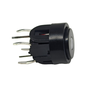 FOSEN 10mm Installieren Sie kleine 7,5*7,5 runde Druckknopf beleuchtete Schalter 12v mit rot blau LED beleuchtete taktile Schalter TS-2012 - Product Image 6