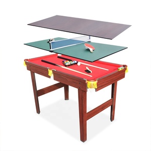 chất lượng cao và tùy chỉnh 3 trong 1 đa trò chơi ping pong trên bàn tại bể bơi - Product Image 4