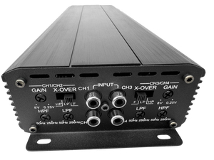 Lanbo LBC400.4FD 400x4カーオーディオアンプ400ワットRMS 4チャンネルフルレンジRCA入力高レベル入力クラスD - Product Image 3