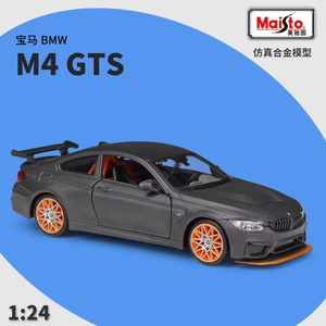 BWM M4 GTS pres döküm Model araba için 1:24 ölçekli hareketli tekerlekler Model koleksiyonu süs süslemeleri koleksiyonu için dayanıklı Metal oyuncak - Product Image 5
