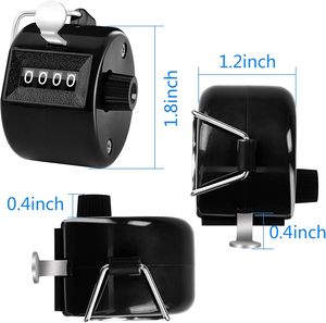 Contador de números de 4 dígitos, juguete para niños, alfombra, Clickers, contador de cuenta Digital, contador de dedos mecánico manual - Product Image 2