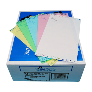 Papel de oficina continuo, compatible con formas de papel sin carbón, muestra gratis, alta calidad