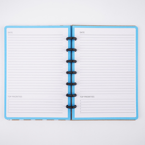 Disc <strong>Binding</strong> <strong>Notebook</strong> School <strong>With</strong> Solid Color Edge Customizable A5 <strong>Notebooks</strong> - Product Image 3