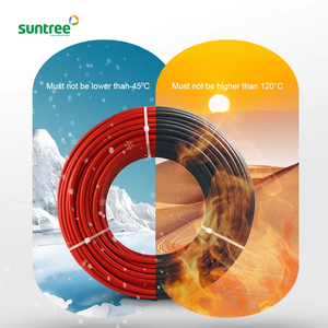 Suntree Pv 4mm2 bağlantı kabloları 6/10/16mm2 kalaylı bakır tek çekirdekli elektrik kablolama 600v 1000v - Product Image 5