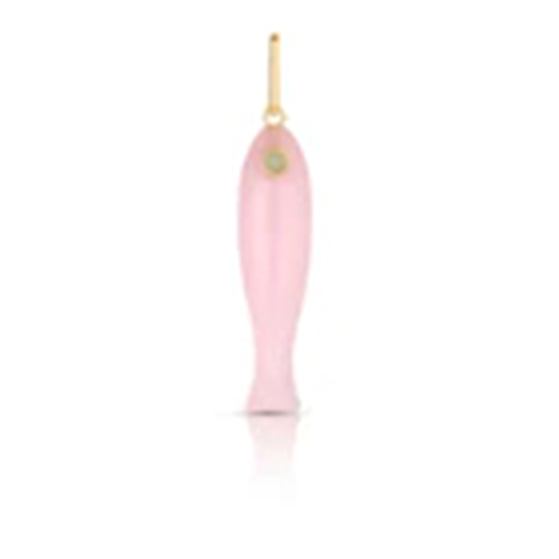 Cristallo rosa placcato oro 14k/18k