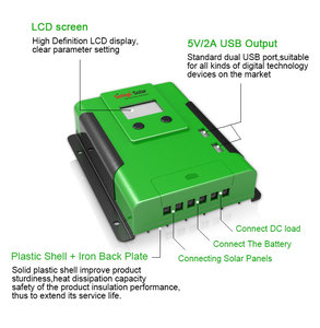 100A 12 24 36 48 V Solar laderegler Panel-Controller Lithium-Blei-Säure-Batterie pwm Solar laderegler - Product Image 4