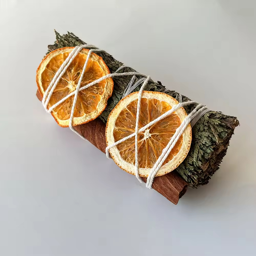 Cedro naranja + piel de naranja + canela