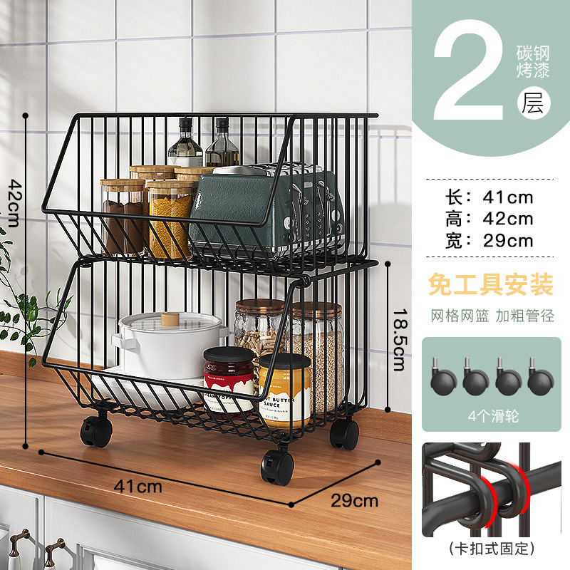 Large double-layer pulley black