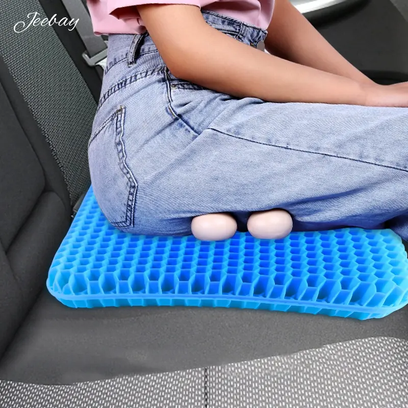 Çok amaçlı yüksek elastik petek jel yastık ergonomik su yıkama sıfır yerçekimi petek jel yastık