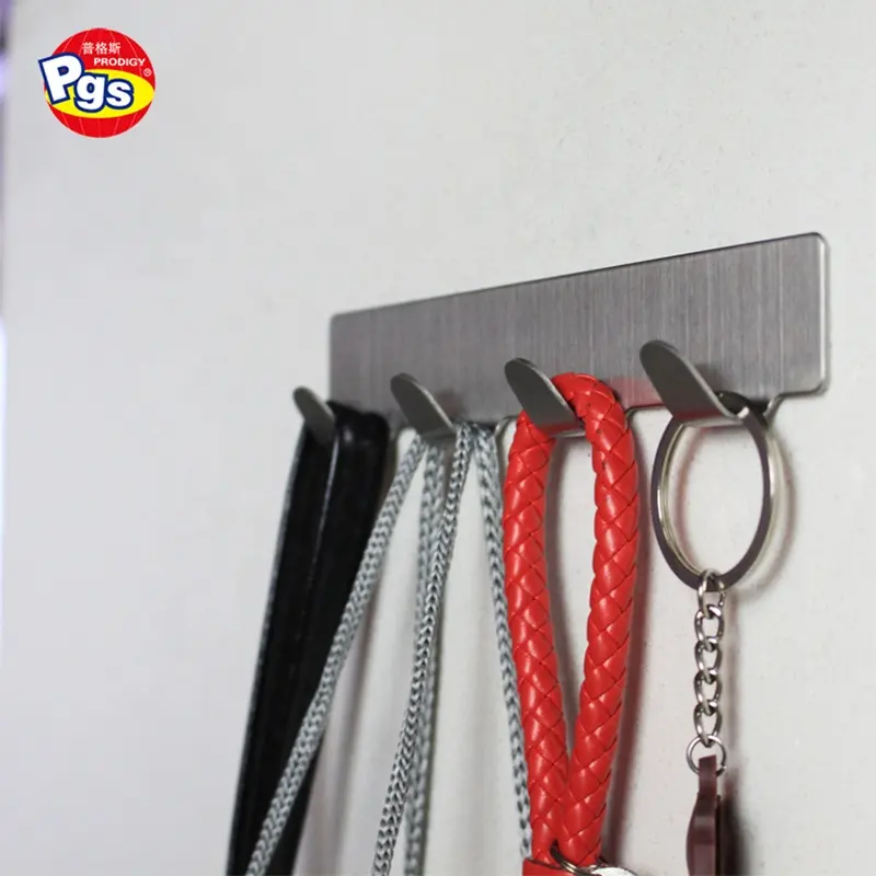 Large Clothes Wall mounted Metal Hanger Best Price Stainless Steel Row Hook