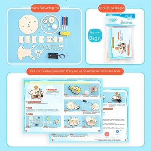 DIY Technology Small Production Earth Moon Day Three <strong>Ball</strong> Instrument Children's Assembly Puzzle Teaching Aids Science <strong>Experiment</strong> - Product Image 2