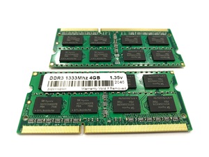 Ucuz ram bellek ddr3 4gb 1333mhz bellek modülü laptop NoteBook için